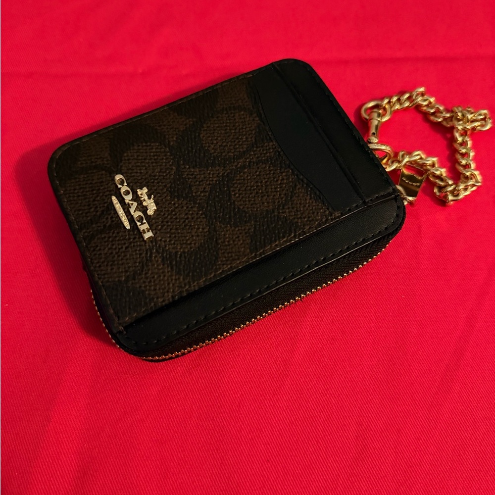 Coach Zip Card Case